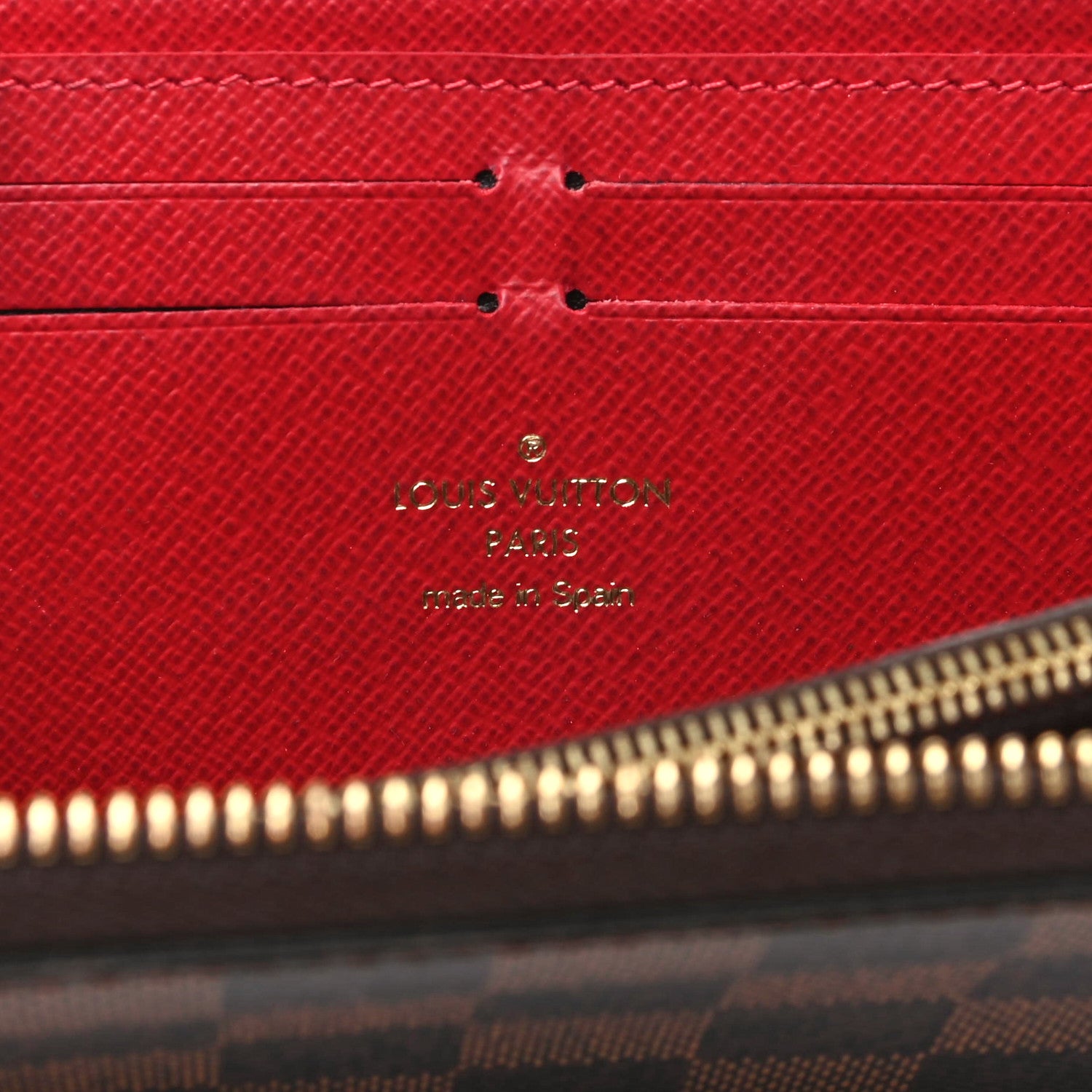 Louis Vuitton Damier Ebene Clemence Wallet 6 of 8