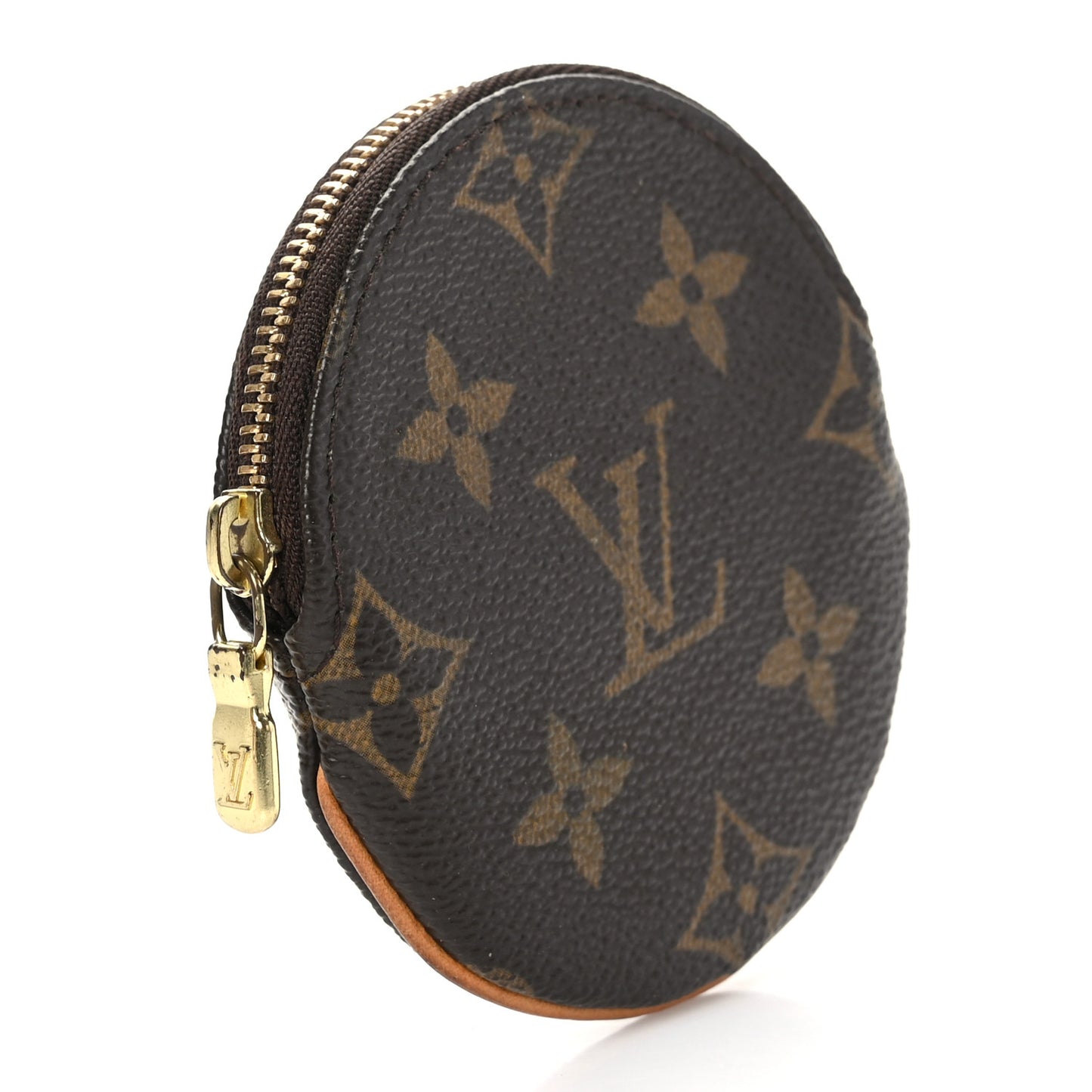 Monogram Round Coin Purse
