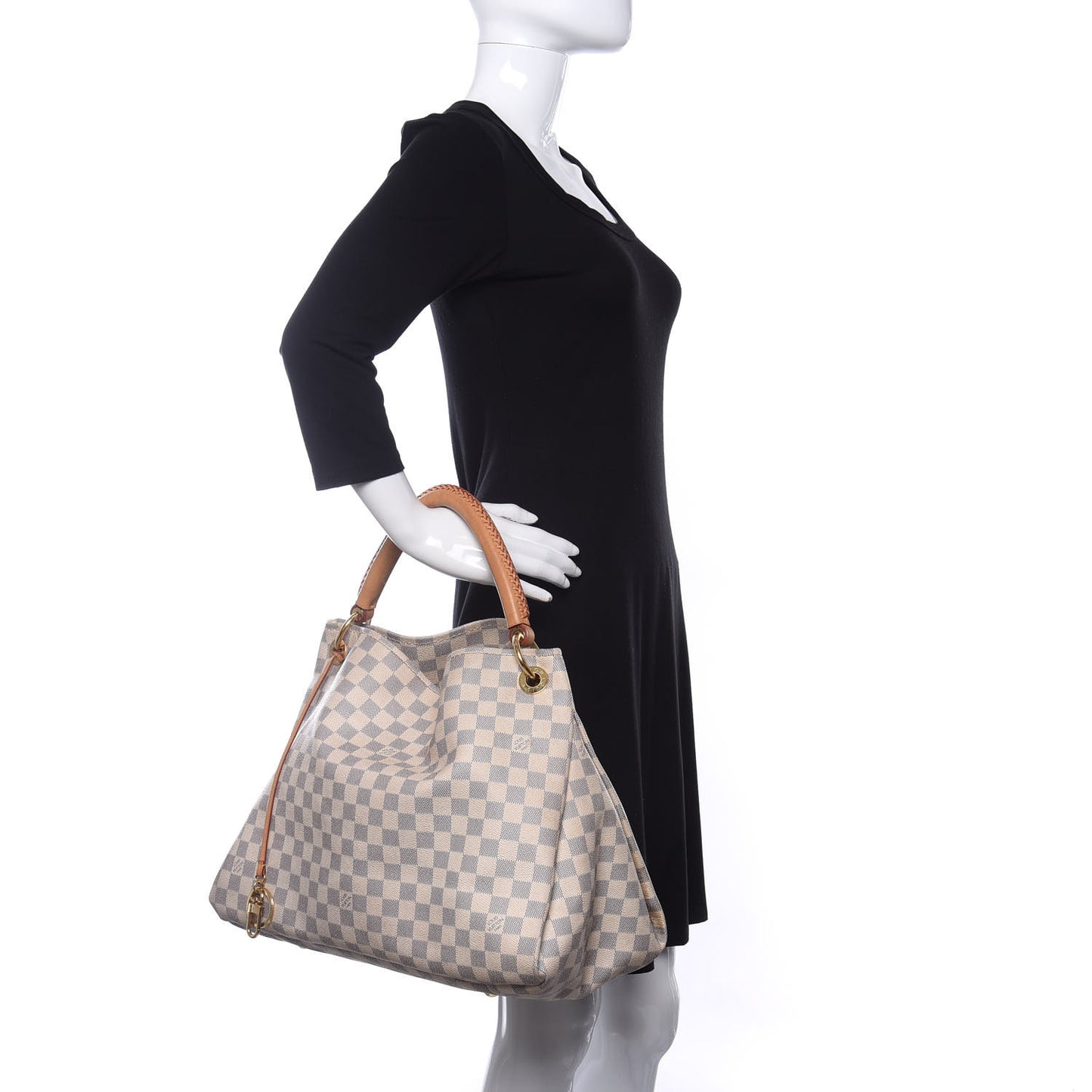 Damier Azur Artsy MM