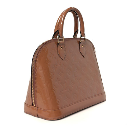 Louis Vuitton Vernis Alma PM Rose Velours 3 of 11