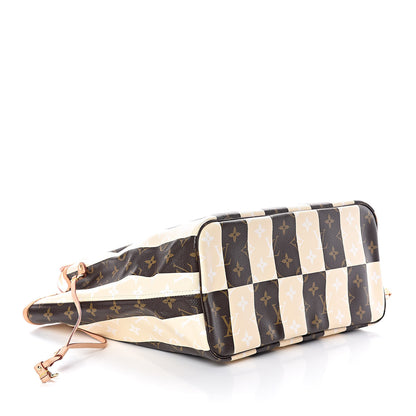 Louis Vuitton Monogram Rayures Neverfull MM 4 of 10
