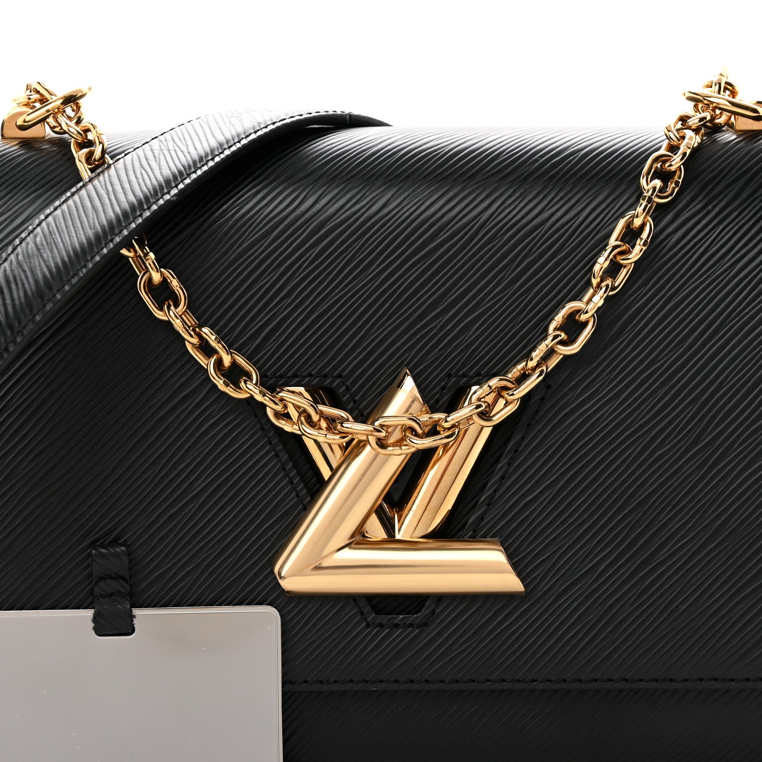 Louis Vuitton Epi Twist Shoulder Bag MM Black 7 of 11