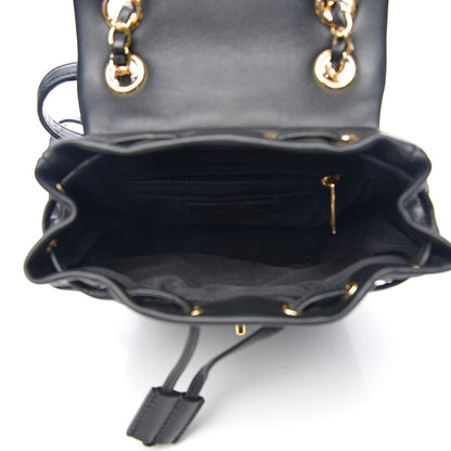 Chanel Calfskin Quilted Mini Urban Spirit Backpack Black 4 of 10
