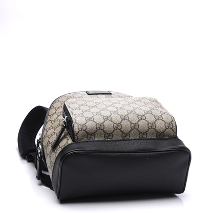 Gucci GG Supreme Monogram Small Eden Day Backpack Black 3 of 10