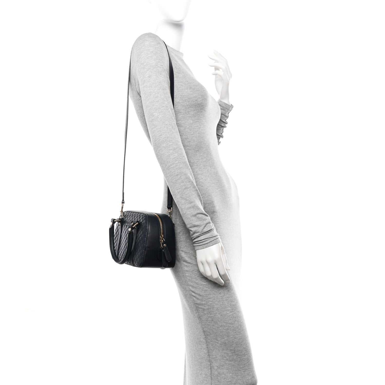 Gucci Soft Microguccissima Small Crossbody Bag Blue 2 of 12