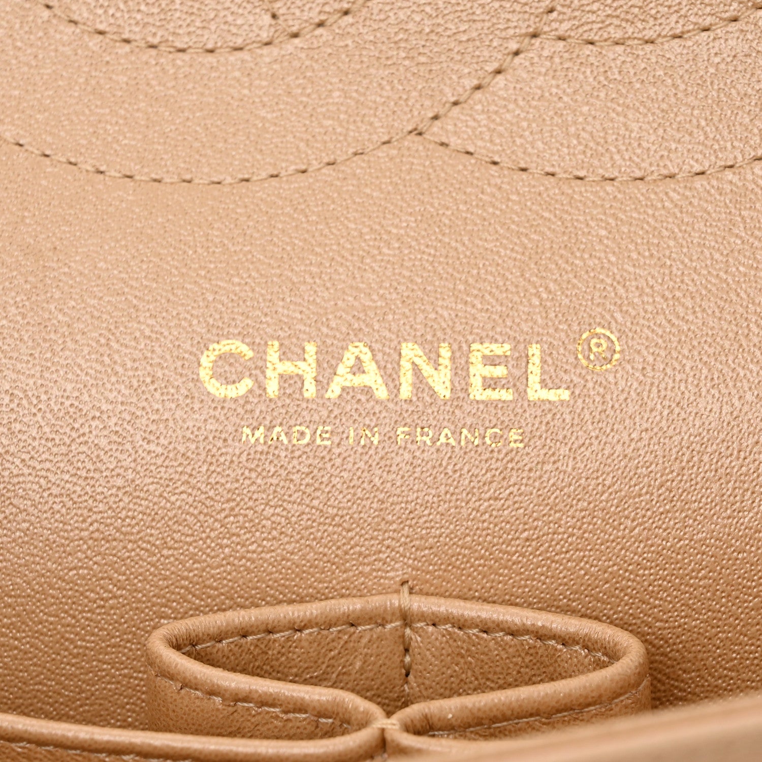 Chanel Iridescent Caviar Quilted Jumbo Double Flap Beige 6 of 10