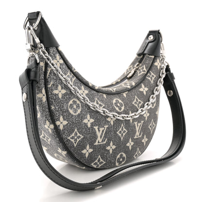 Louis Vuitton Monogram Jacquard Denim Loop Black 3 of 9