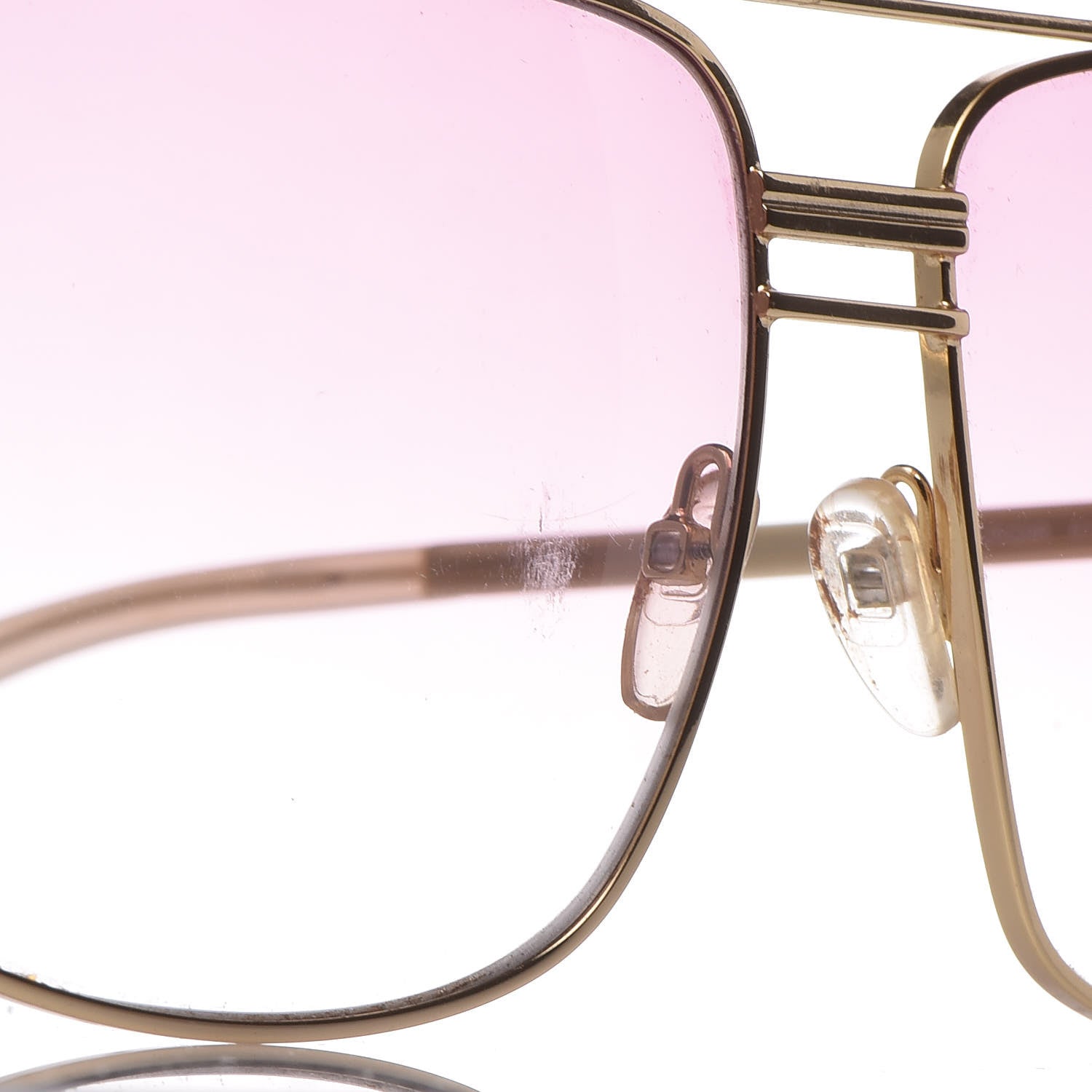 Celine Metal Sunglasses CL 41808/S Gold 8 of 9