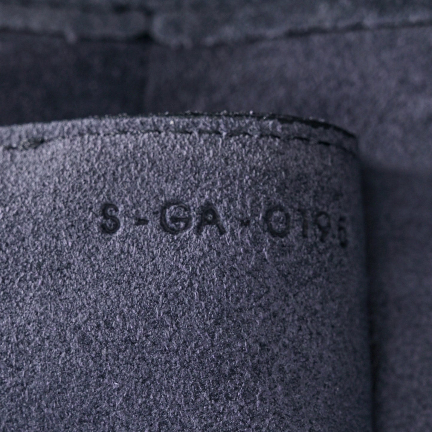 Grained Calfskin Mini Belt Bag Indigo