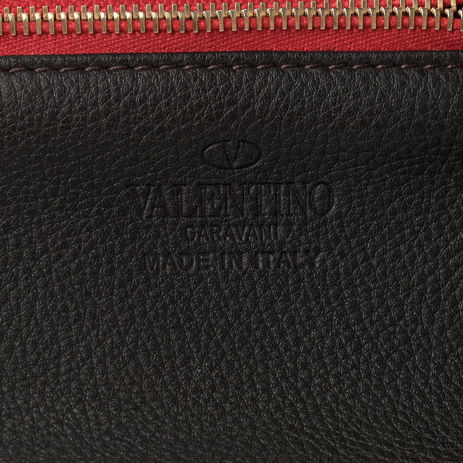 Valentino Garavani Grained Calfskin Small Rockstud Tote Black 6 of 9