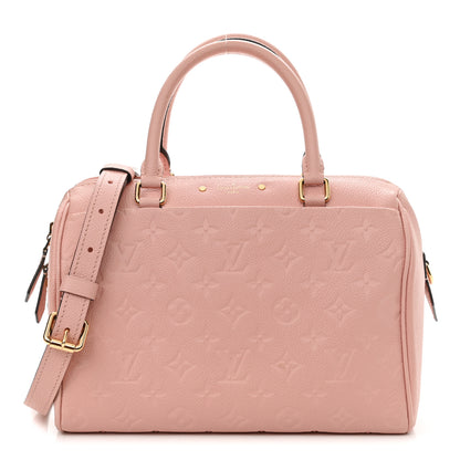 Louis Vuitton Empreinte Speedy Bandouliere 25 NM Rose Poudre 1 of 12