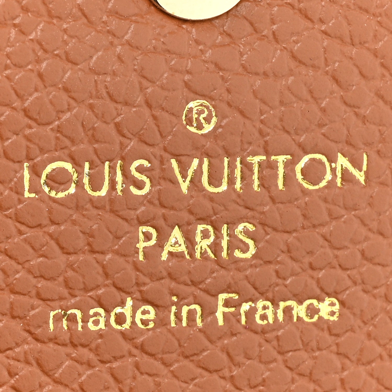 Louis Vuitton Empreinte Monogram Giant Wild At Heart Key Pouch Caramel 6 of 9