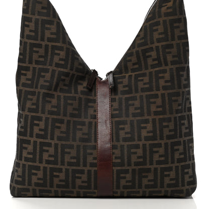 Fendi Zucca Hobo Tobacco 7 of 20