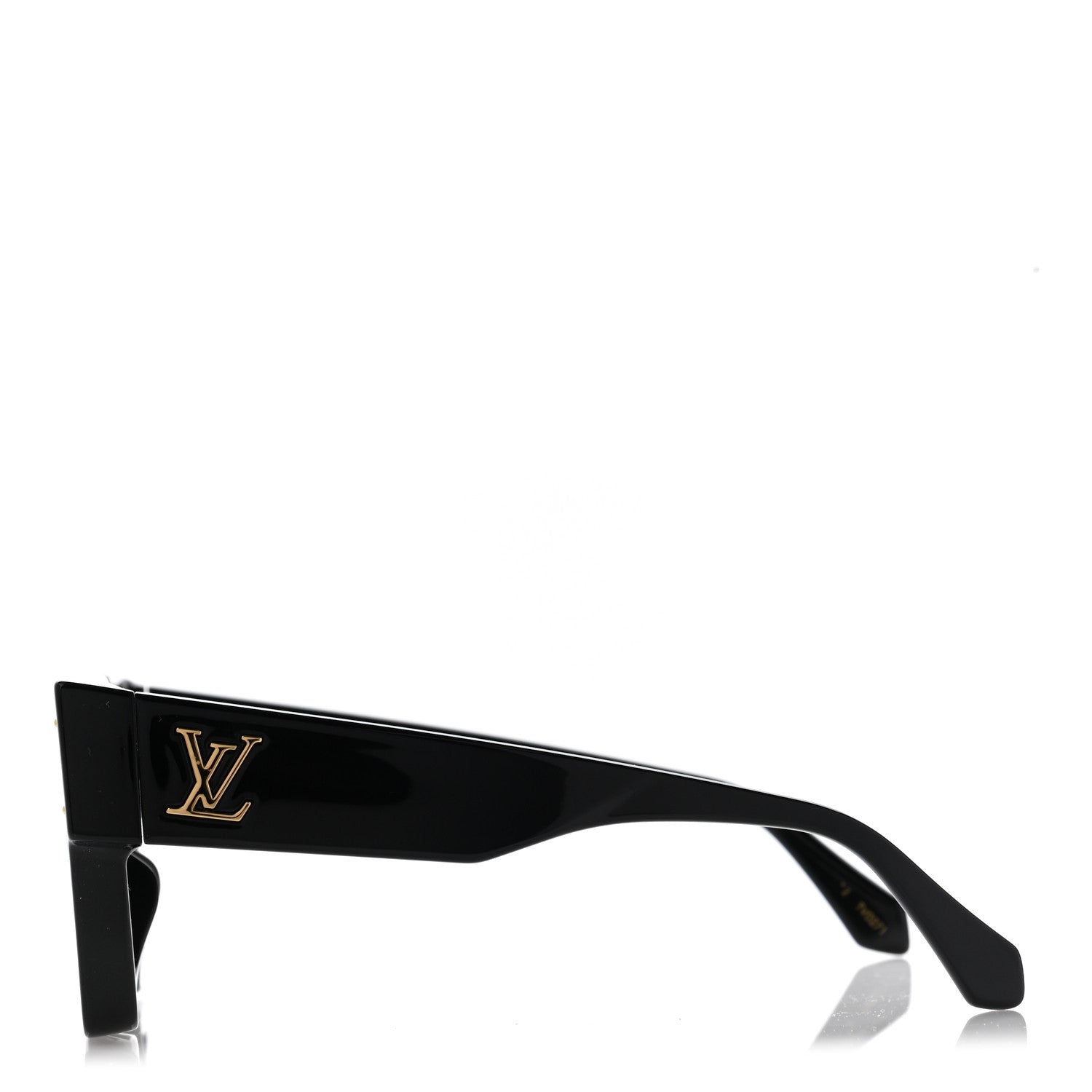 Louis Vuitton Acetate Cyclone Sunglasses Z1578E Black 3 of 9