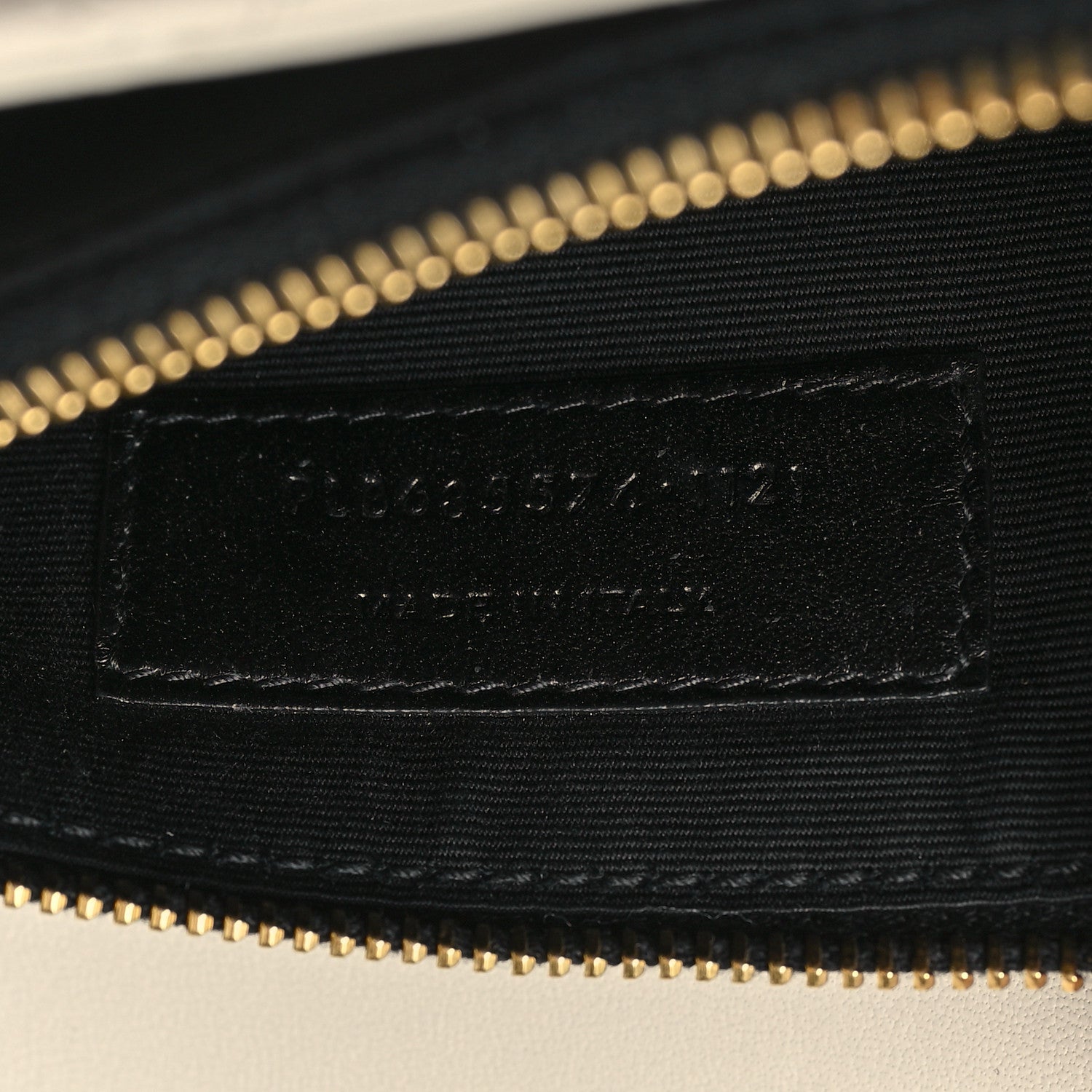 Saint Laurent Lambskin Quilted Mini Gaby Satchel Blanc Vintage 7 of 10