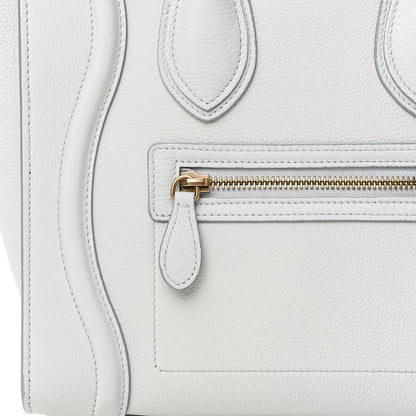 Celine Drummed Calfskin Micro Luggage Jade 11 of 12