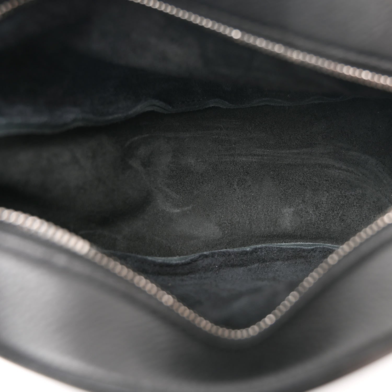 The Row Grained Calfskin Small Slouchy Banana Bag Black 5 of 11