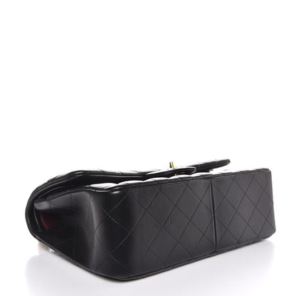 Chanel Lambskin Quilted Jumbo Double Flap Black 4 of 7