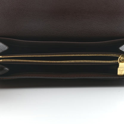 Louis Vuitton Damier Ebene Sarah Wallet NM 5 of 6