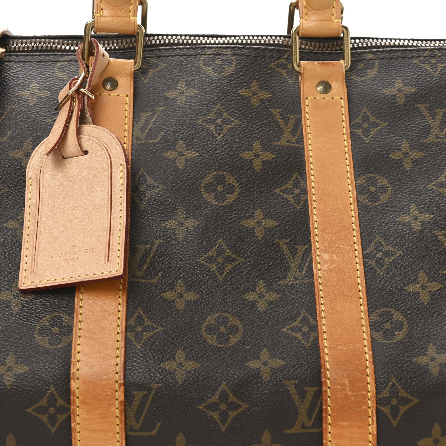 Louis Vuitton Monogram Keepall Bandouliere 45 7 of 12
