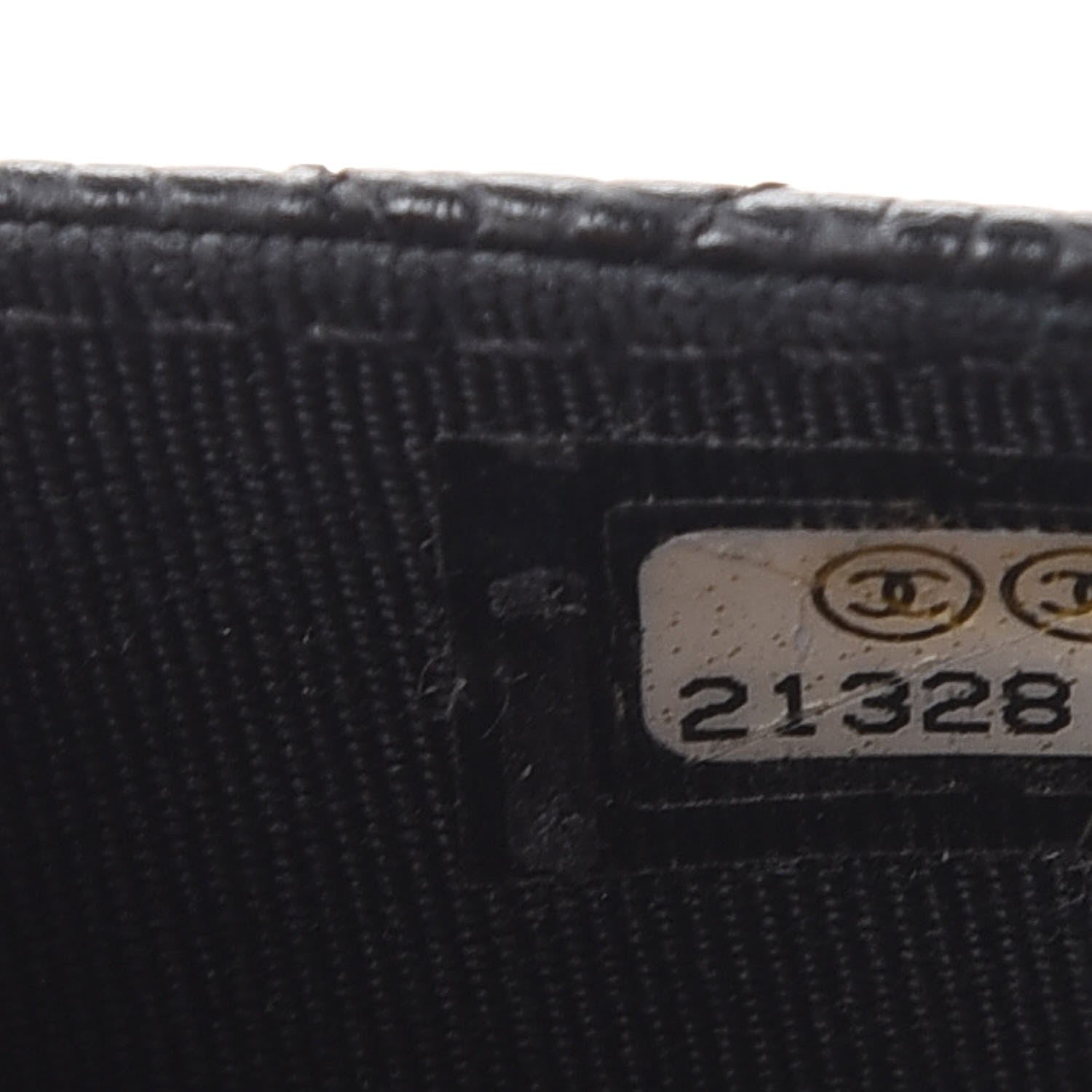 Chanel Caviar Quilted Flap Card Holder Black 9 of 9
