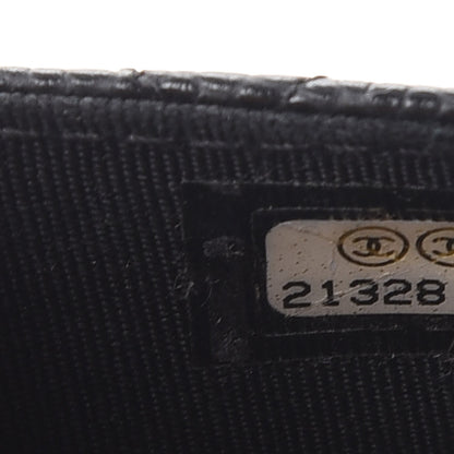 Chanel Caviar Quilted Flap Card Holder Black 9 of 9