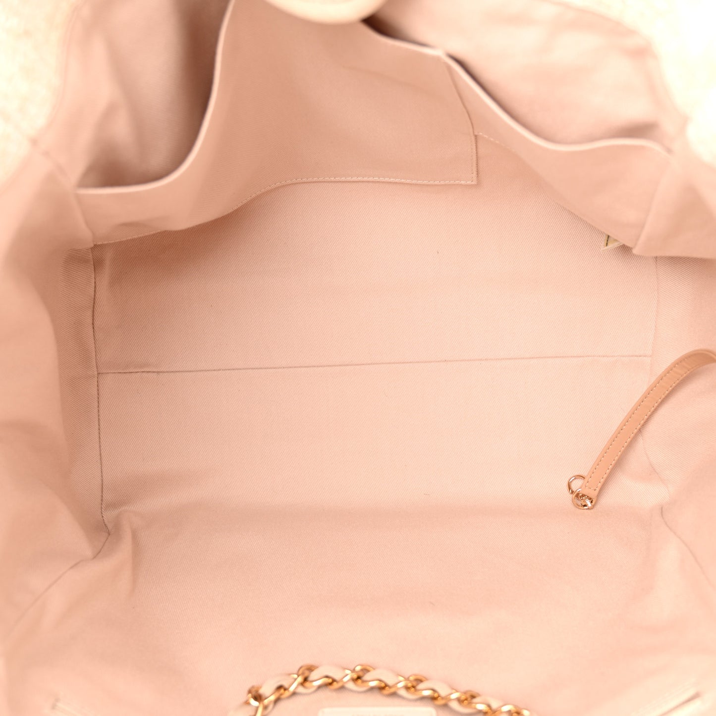 Canvas Medium Deauville Tote Light Beige