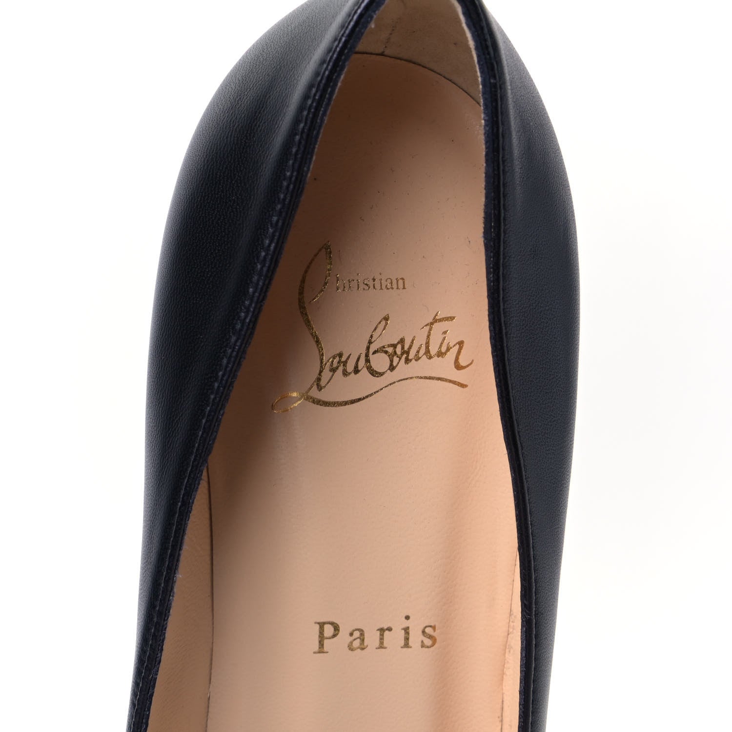 Christian Louboutin Nappa Shiny Decollete 554 70 Pumps 38.5 Black 8 of 8