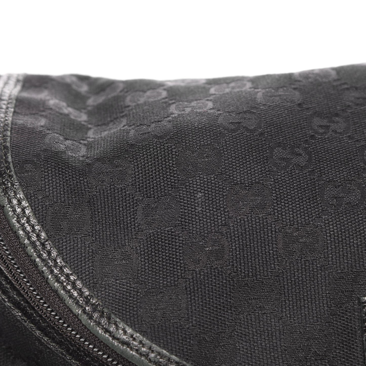 Monogram Large Diaper Bag Black
