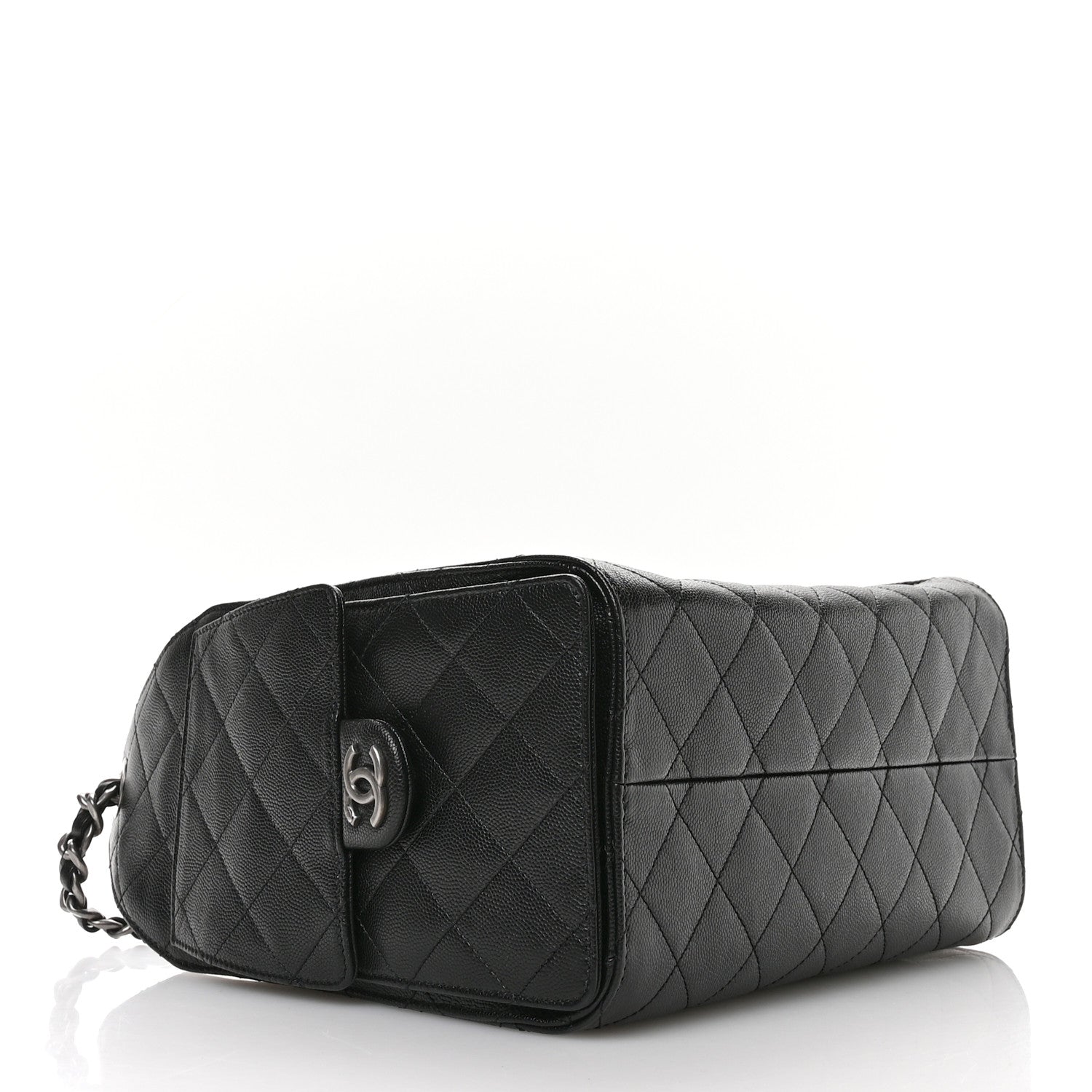 Chanel Caviar Quilted Small Chanel 25 Handbag Black 4 of 11