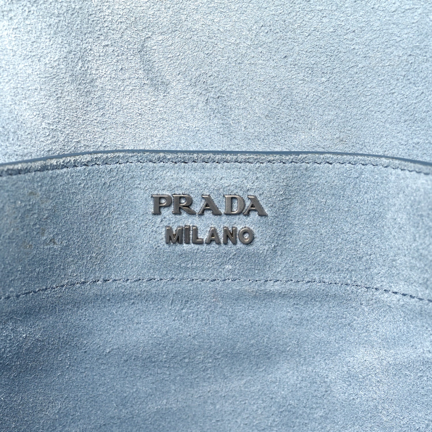 Prada Glace Calf Etiquette Tote Astrale Inchiostro 6 of 8