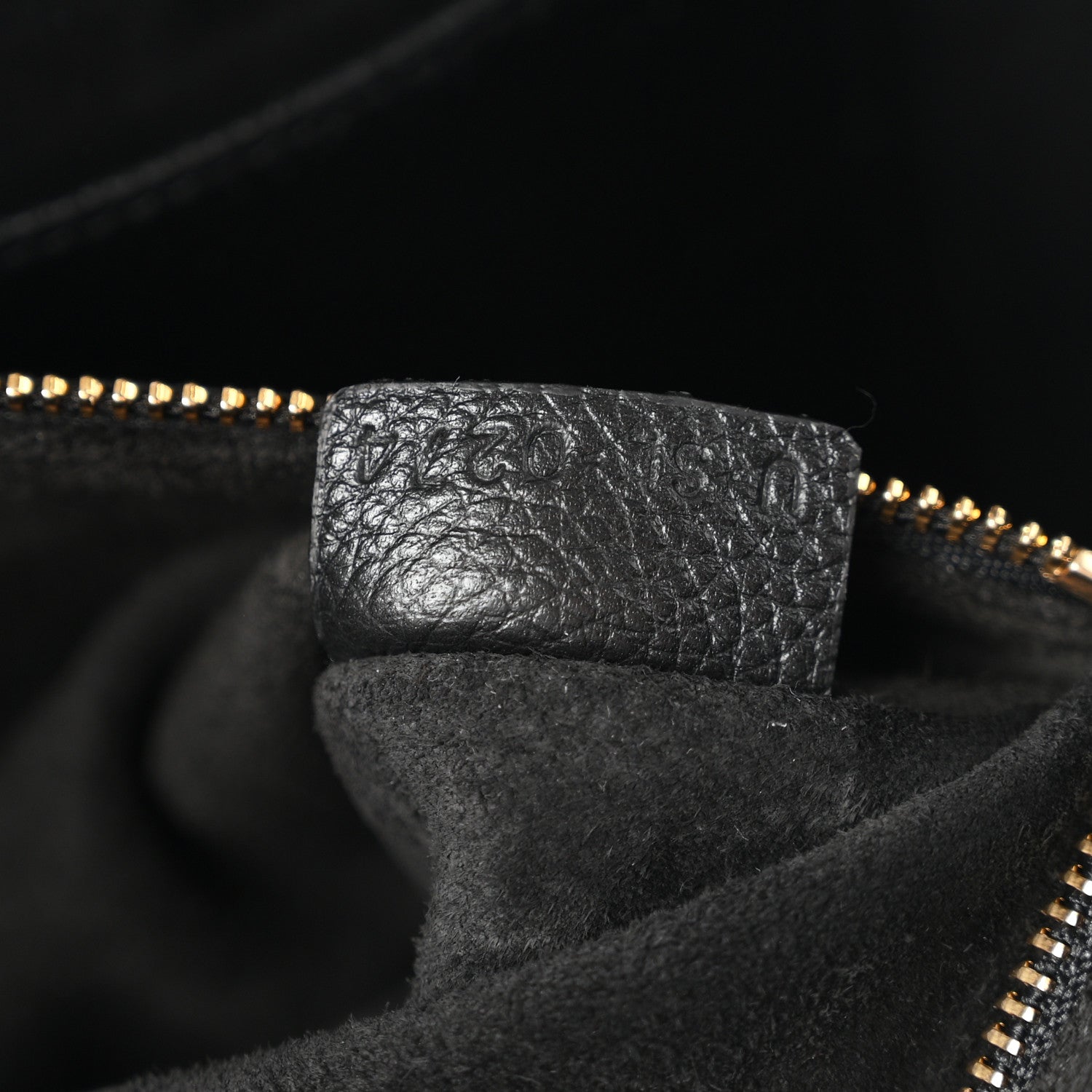 Celine Grained Calfskin Triomphe Medium Cabas Anais Black 7 of 10