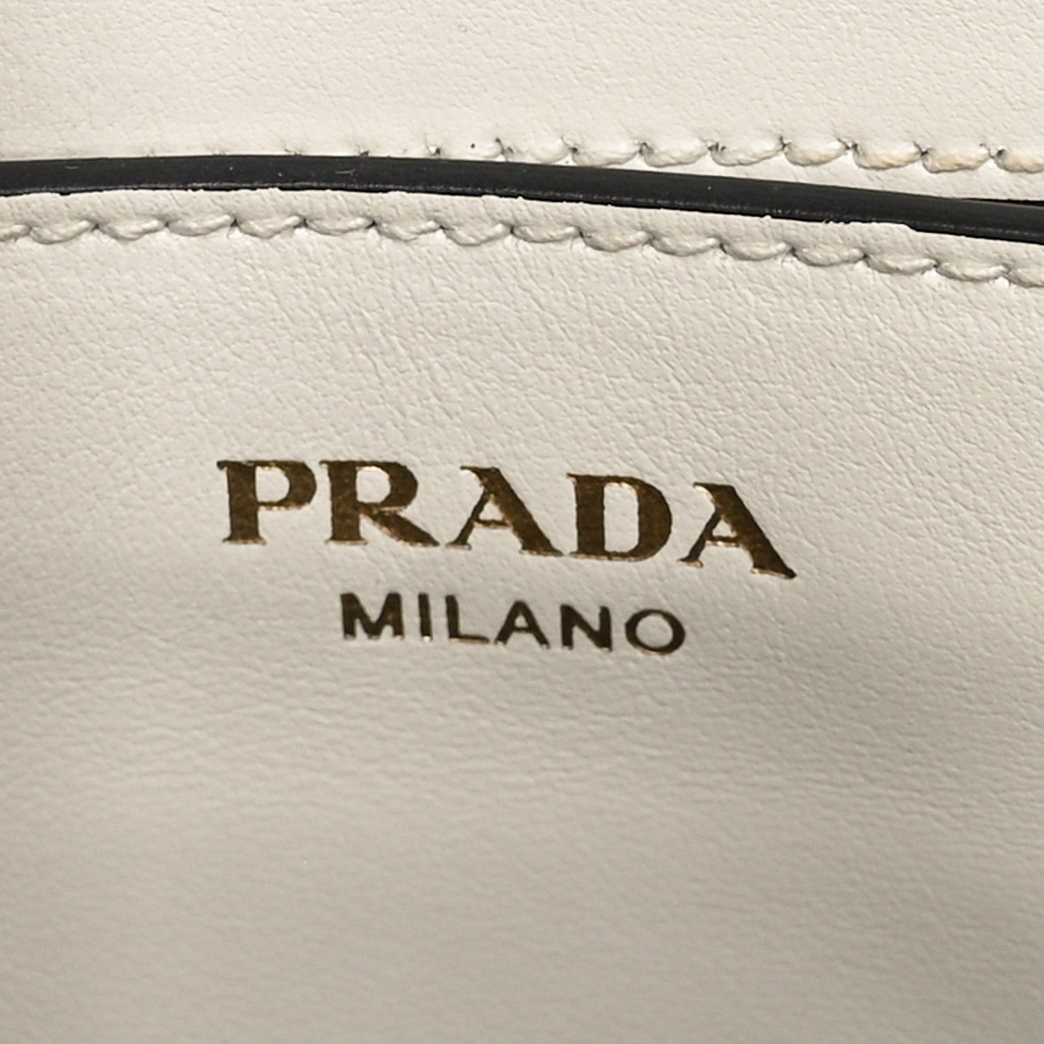 Prada Saffiano Soft Calfskin Small Zippered Tote White 6 of 9