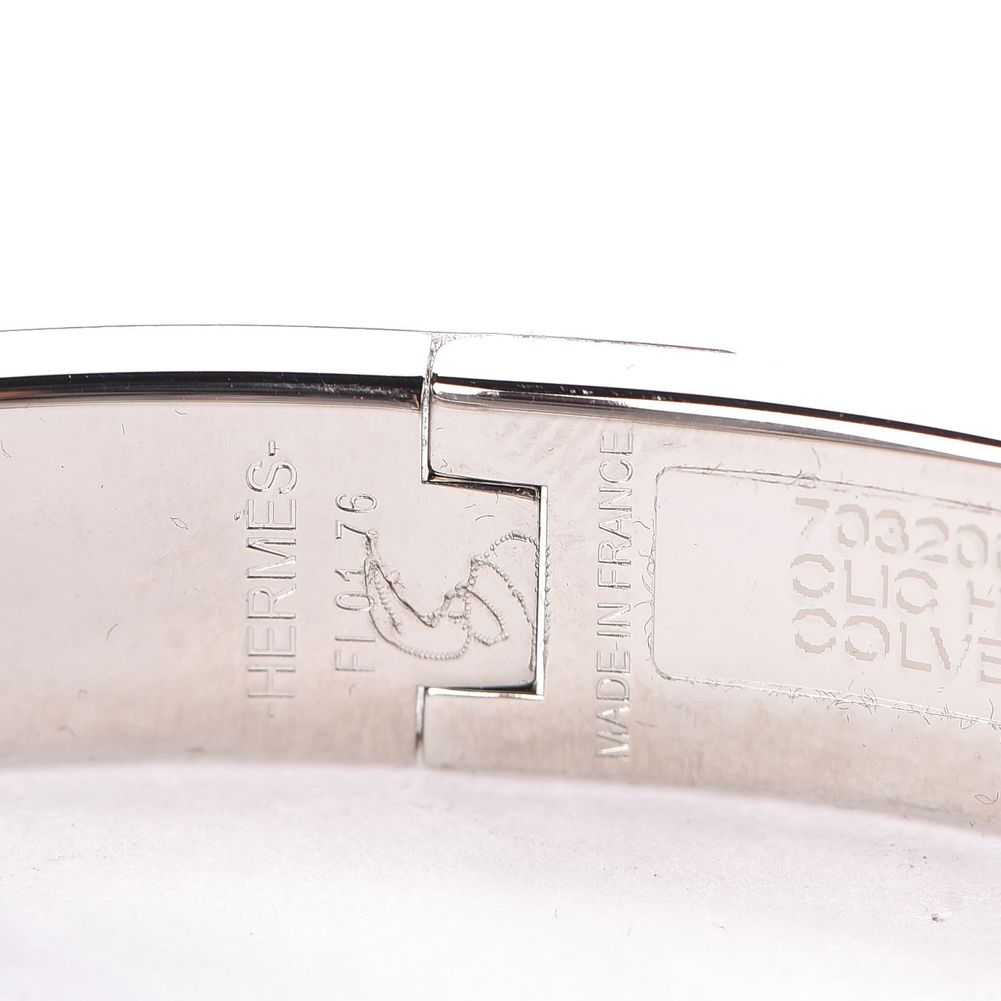 Matte Enamel Narrow Clic Clac HH Bracelet GM Colvert