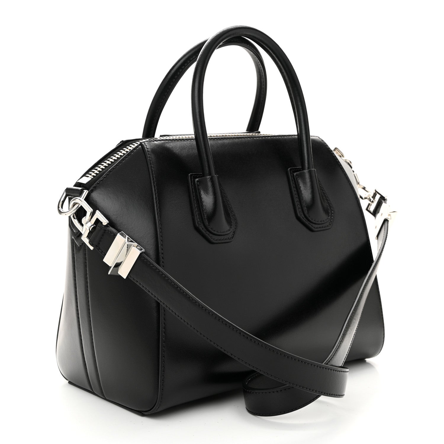 Givenchy Shiny Lord Calfskin Small Antigona Black 3 of 10