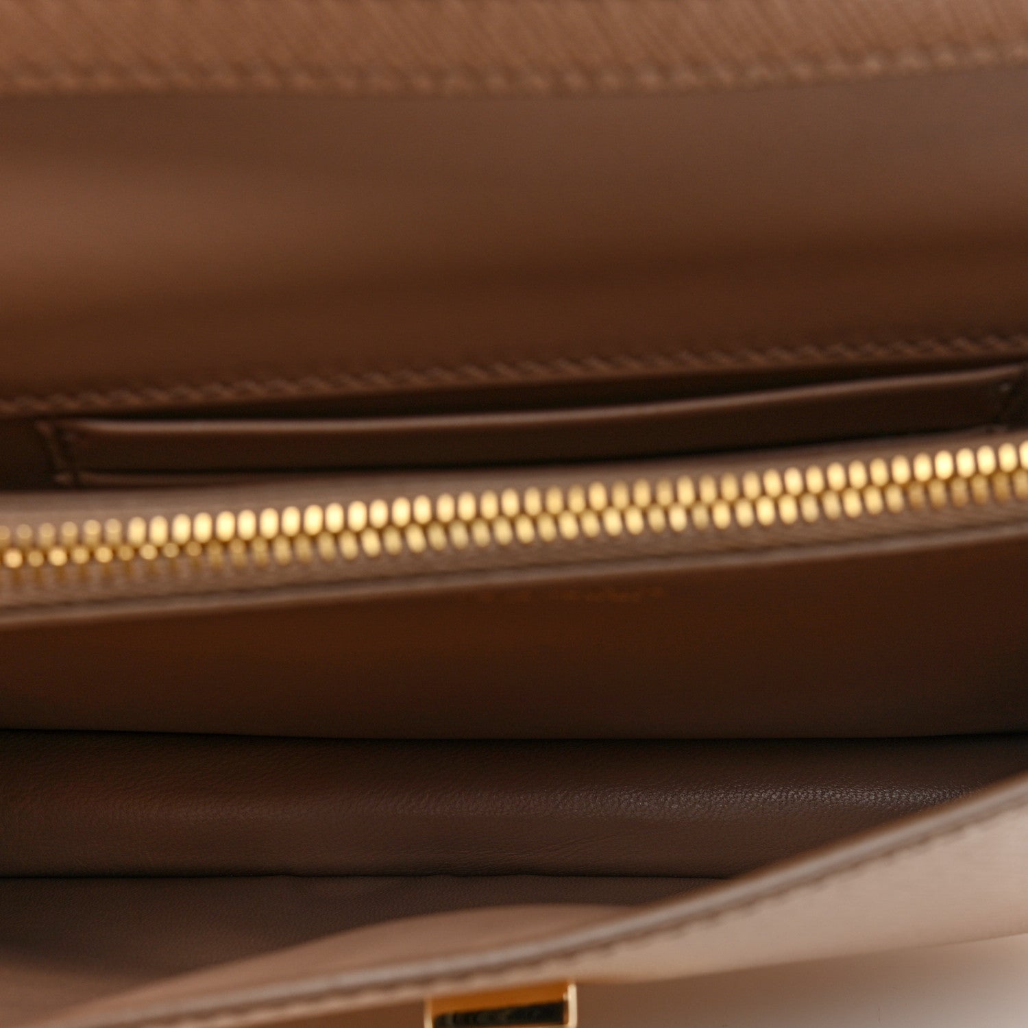 Prada Saffiano Lux Mini Triangle Embleme Flap Shoulder Bag Cammeo 4 of 8