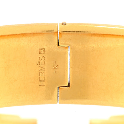 Hermes Enamel Wide Clic Clac H Bracelet PM Red 3 of 3