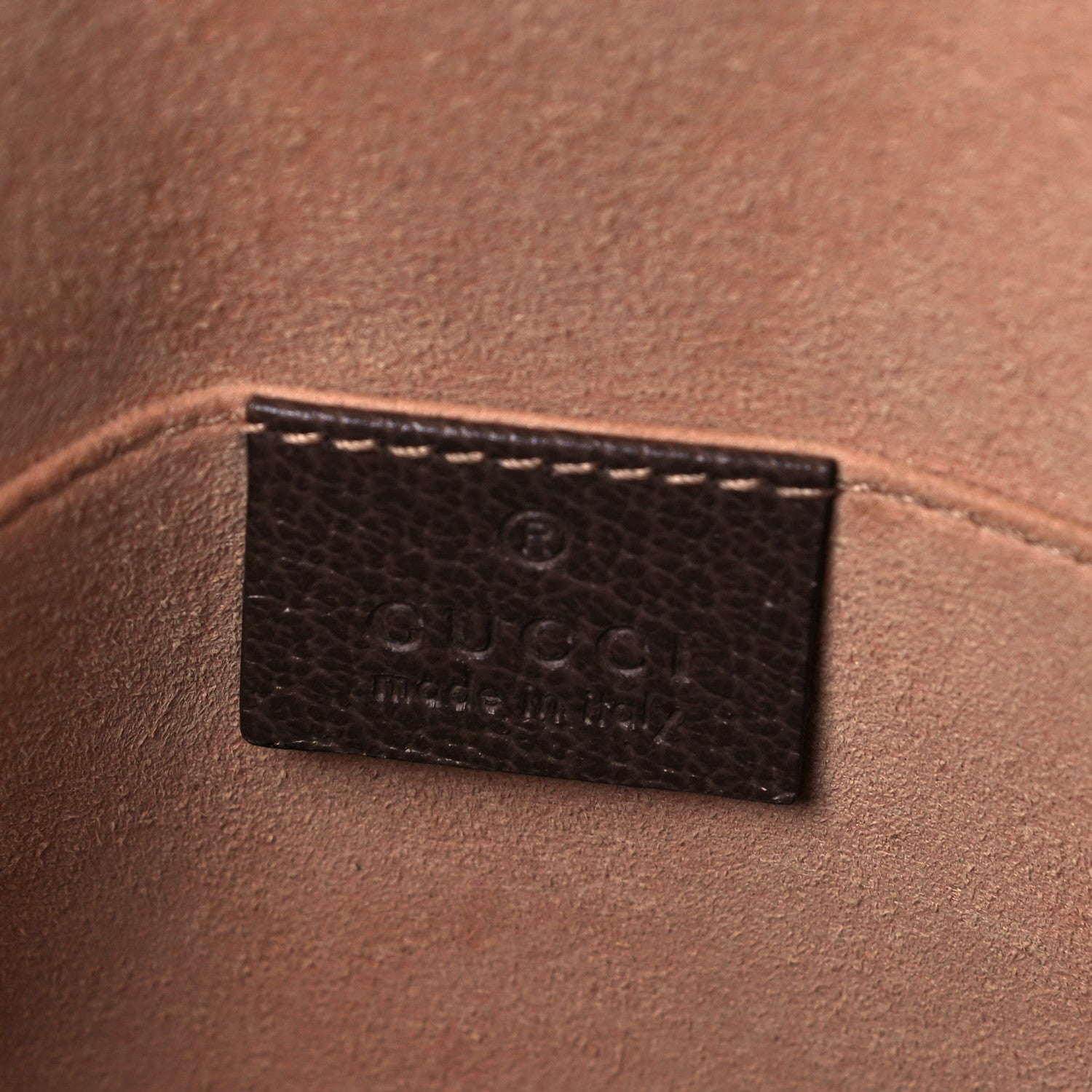 Gucci GG Supreme Monogram Web Ophidia Pouch Brown 6 of 8