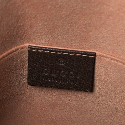 Gucci GG Supreme Monogram Web Ophidia Pouch Brown 6 of 8