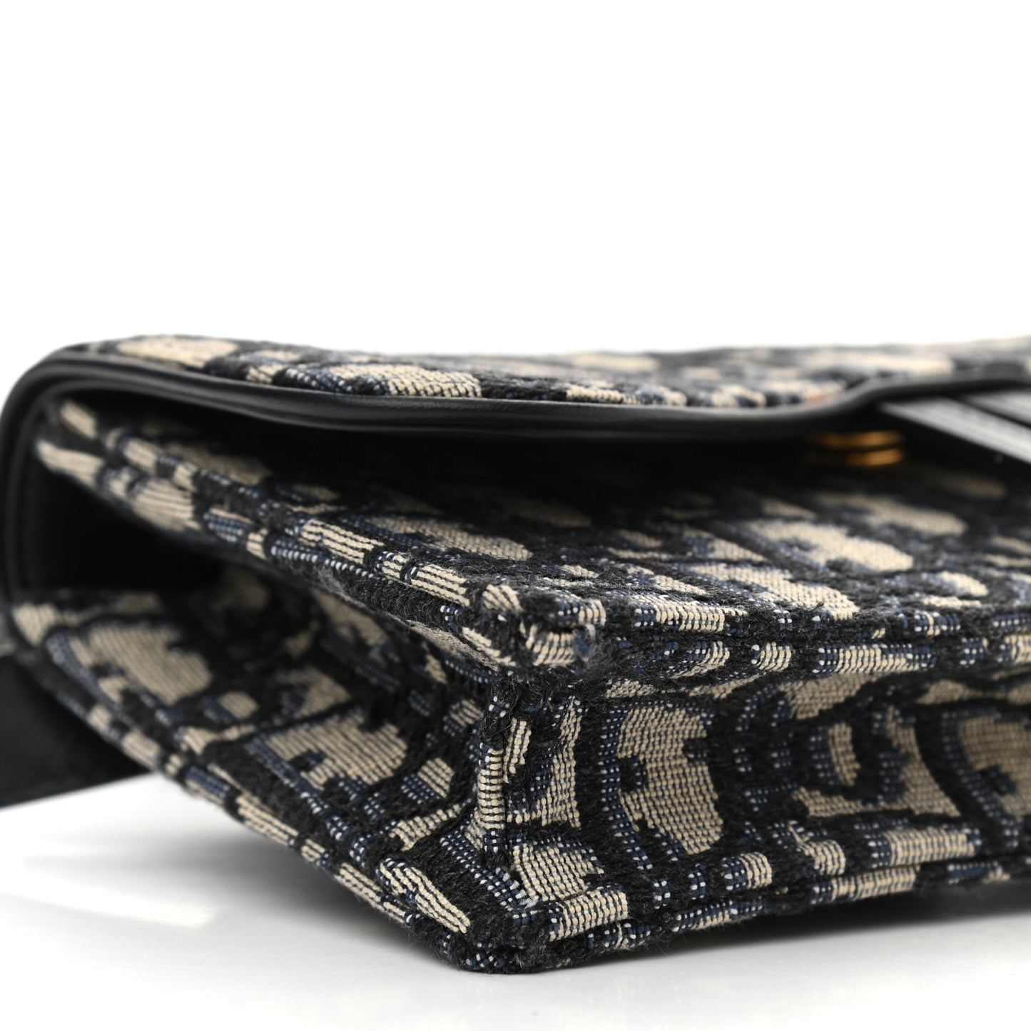 Oblique Saddle Belt Bag Blue