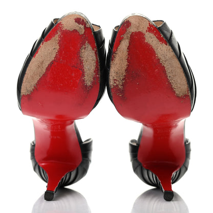 Christian Louboutin Nappa Armadillo 120 Pumps 38.5 Black 4 of 4