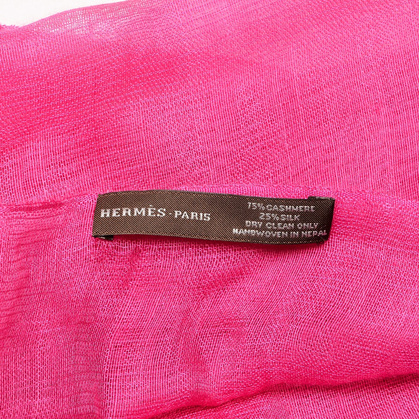 Cashmere Silk Plume Unie Stole