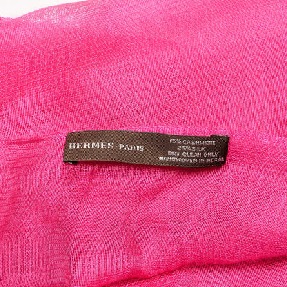 Hermes Cashmere Silk Plume Unie Stole 4 of 4