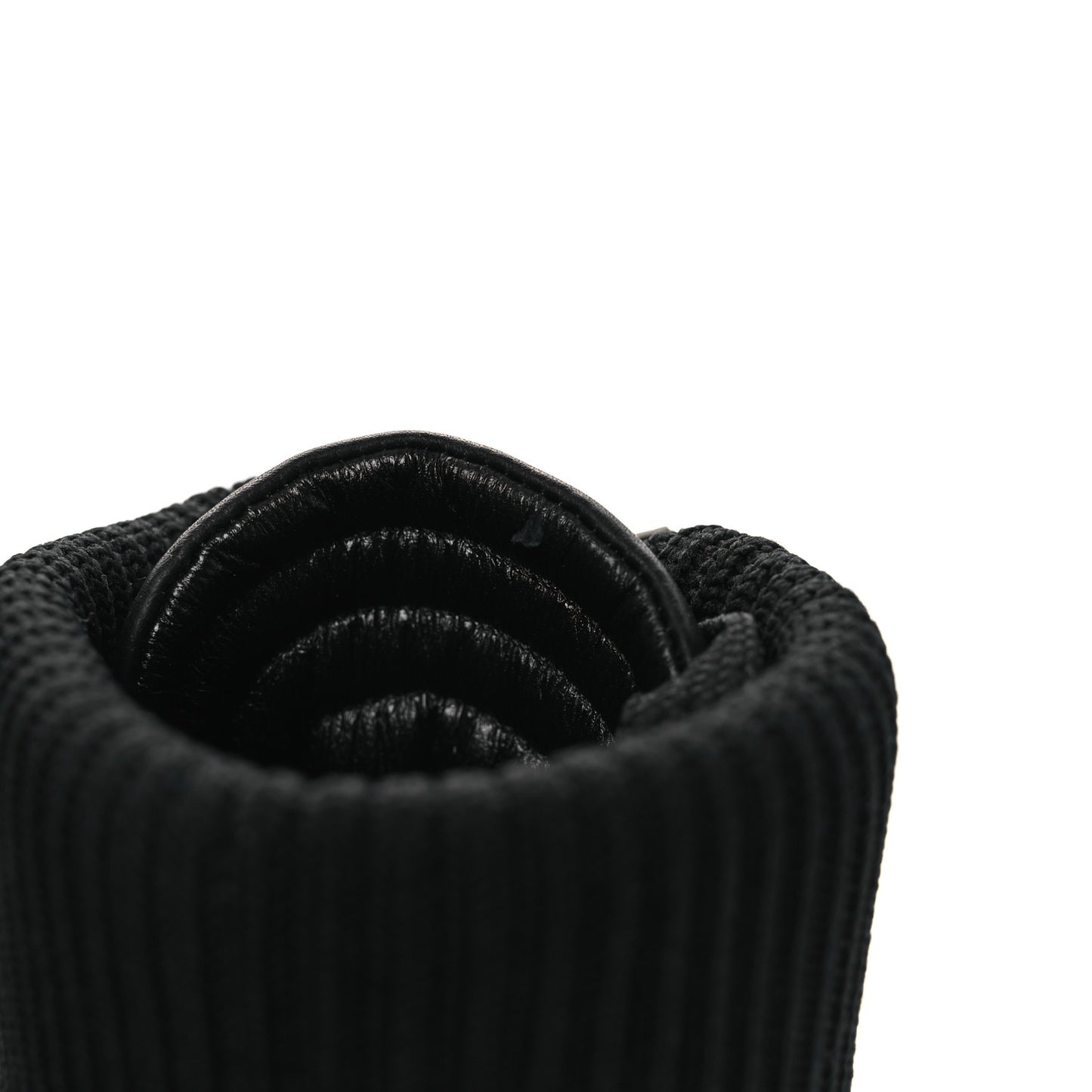 Calfskin Quilted En Hiver Boots 39.5 Black