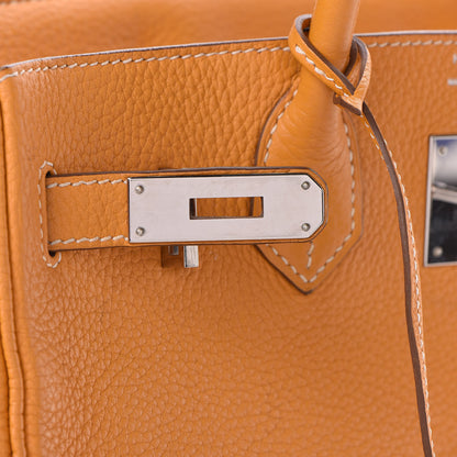 Hermes Togo Birkin 30 Moutarde 26 of 37