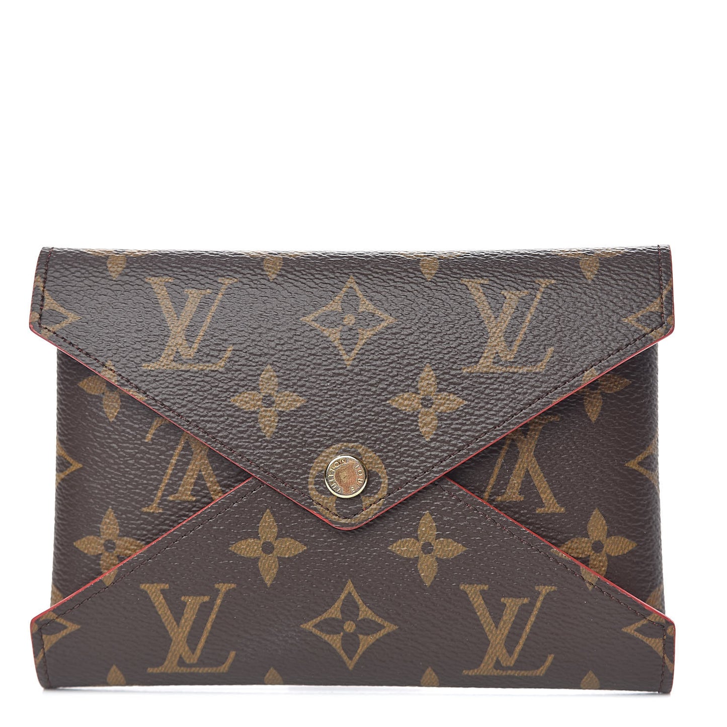Monogram Medium Kirigami Pochette Insert Coquelicot