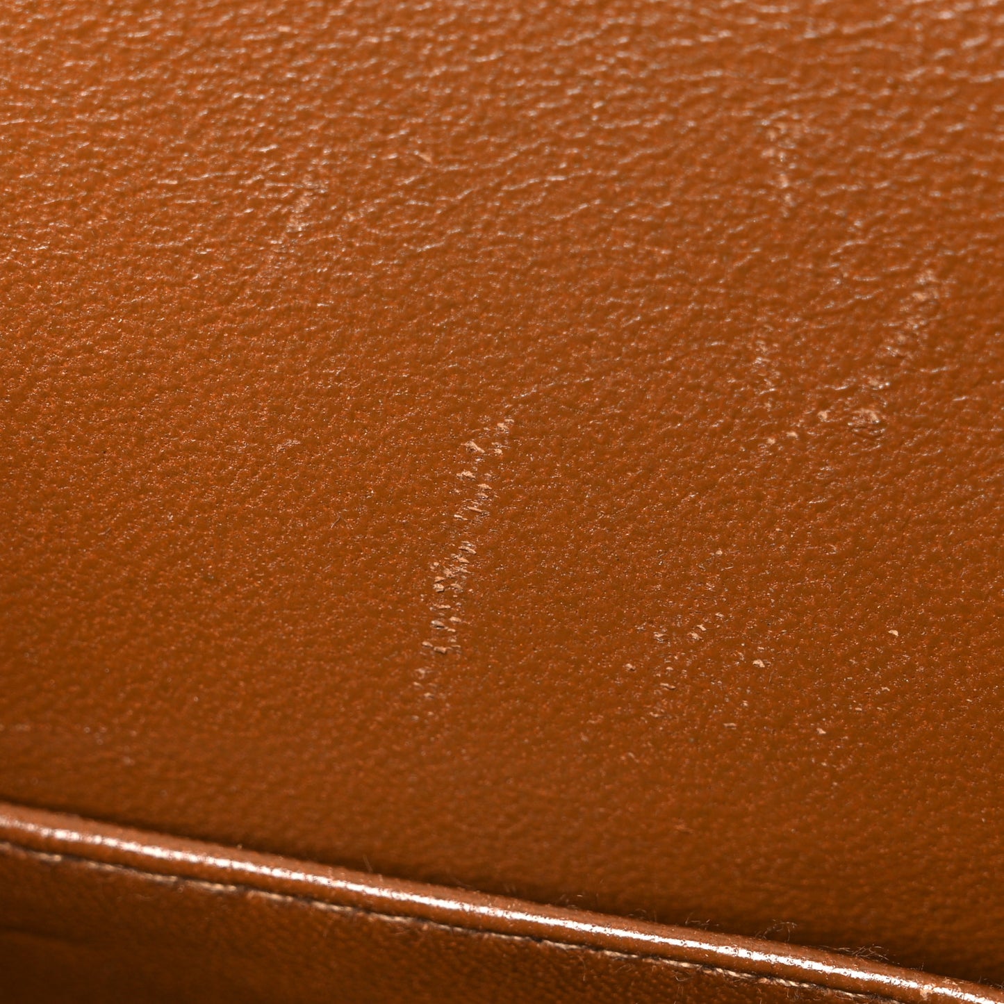 Lambskin Quilted Medium Double Flap Dark Brown