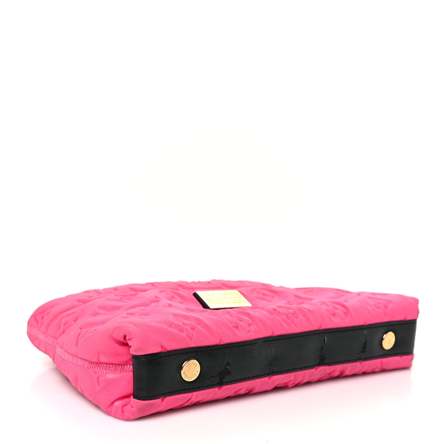 Monogram Scuba Clutch Pochette Fuchsia