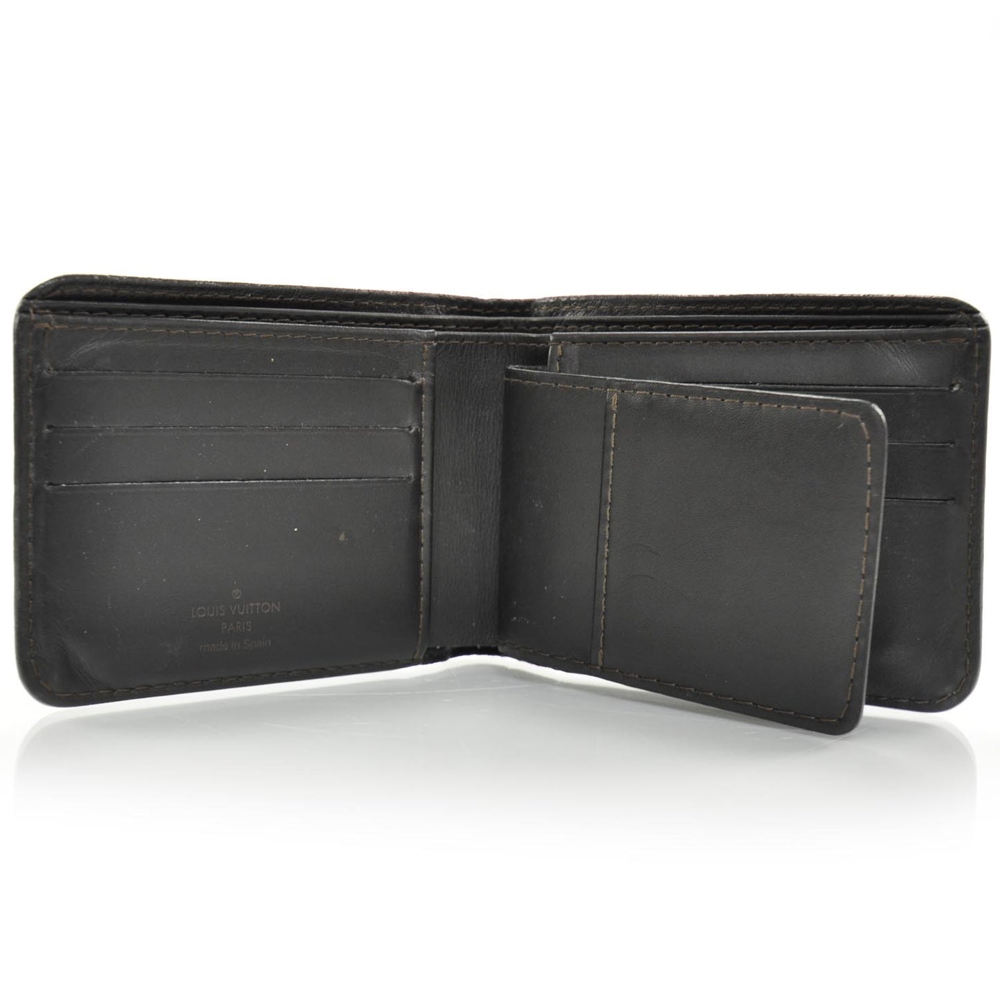 Utah Leather 6 Cards and Bill Holder Wallet