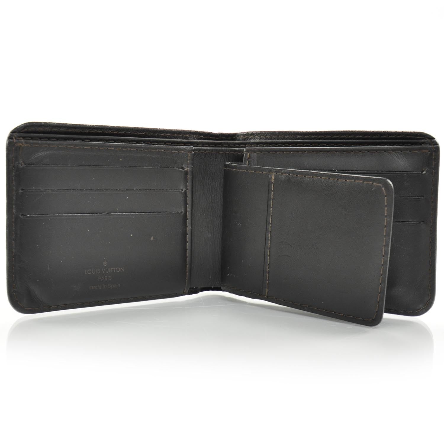 Louis Vuitton Utah Leather 6 Cards and Bill Holder Wallet 6 of 8